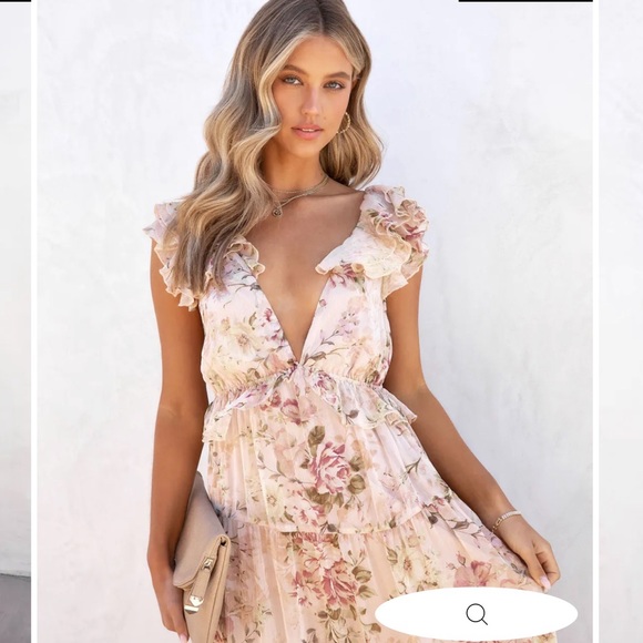 Vici floral maxi dress - Picture 3 of 14